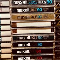 Cassette audio Maxell vari modelli
