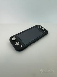 Nintendo switch lite grigia + caricatore