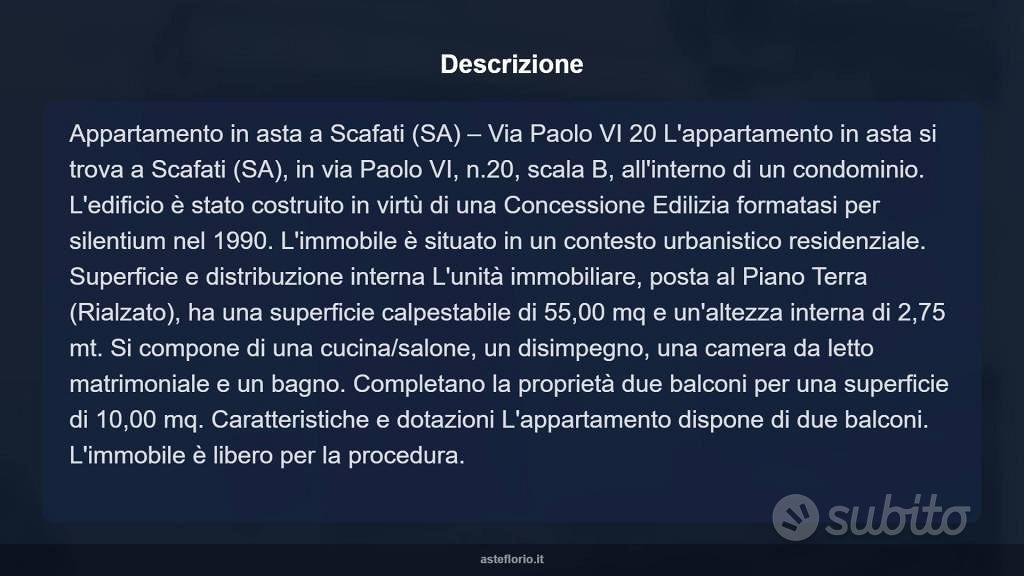 Appartamento – Scafati, San Pietro - Altro