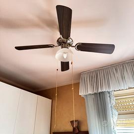 Lampadario ventilatore pale