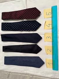 cravatte originali Zegna, Trussardi, Keaton...