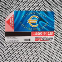 scheda Telefonica Telecom 