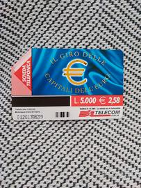 scheda Telefonica Telecom 