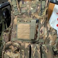 gilet tattico softair mimetico tipo ita
