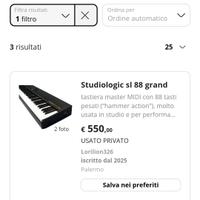 studiologic sl 88 grand