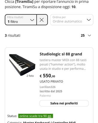 studiologic sl 88 grand