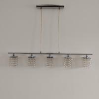 lampadario con cristalli 