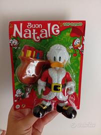 action figure paperino babbo natale 