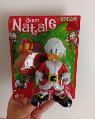 action figure paperino babbo natale 