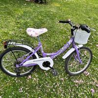 Bici per Bambina colore Lilla