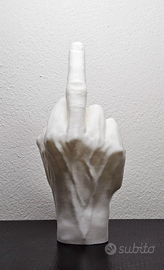 Mano Dito Medio – Scultura Decorativa Moderna