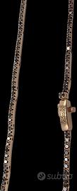 COLLANA ORO DIAMANTI RECARLO