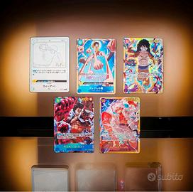 Lotto carte One piece Luffy 