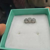 anello donna argento e zirconi 