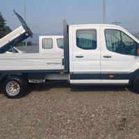 FORD TRANSIT 7 POSTI CASSONE CON GANCIO TRAINO
