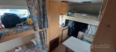Camper mansardato ci mizar 5 posti