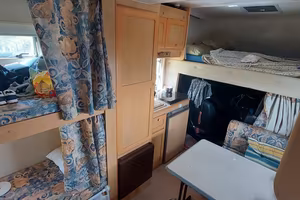 Camper mansardato ci mizar 5 posti