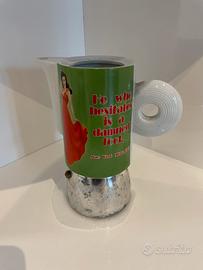 Caffettiera ceramica vintage moka