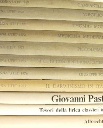 Lotto volumi Strenna Utet