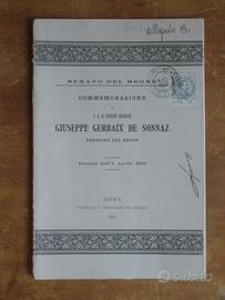 SenatoRegno Commemorazione generale de Sonnaz 1905