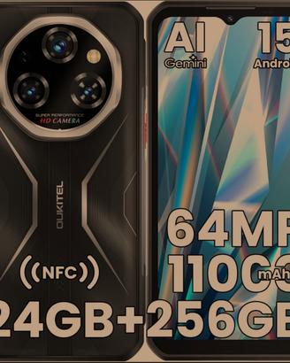 OUKITEL WP55S Rugged Smartphone 2026 Gemini AI