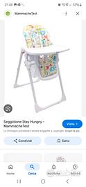seggiolone giordani