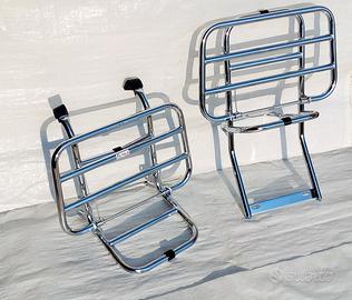 Portapacchi Cromati Vespa PX - ARCOBALENO - LML