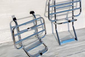 Portapacchi Cromati Vespa PX - ARCOBALENO - LML