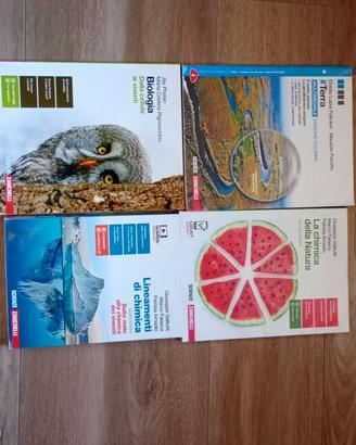 Testi scolastici di scienze per superiori