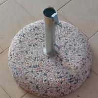 piedistallo in cemento per ombrellone 