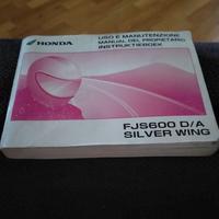Honda Silver Wing 600 manuale istruzioni 