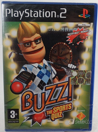 BUZZ THE SPORTS QUIZ sony playstation 2 PS2 italia