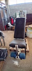 Leg ex tecnogym silver