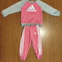 tuta bambina Adidas 2/3 anni 