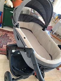 Passeggino Trekking e Navicella Stokke Trailz