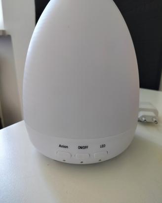Umidificatore ambiente con luci colorate Brandani