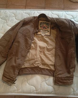 Giacca motociclista Abercrombie vintage taglia S