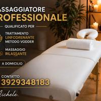 Massaggio Linfodrenante e rilassante a domicilio