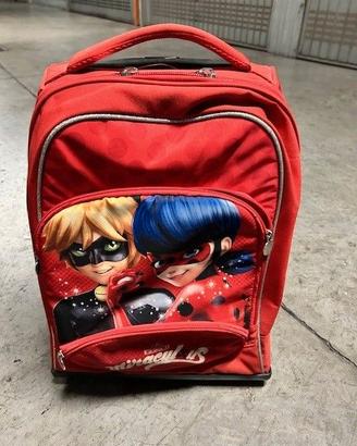 Zaino Trolley per scuola Ladybug