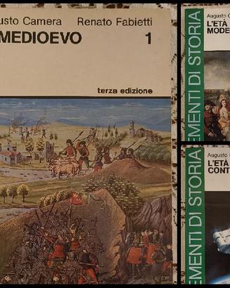 Libri di testo - storia e letteratura italiana 1)