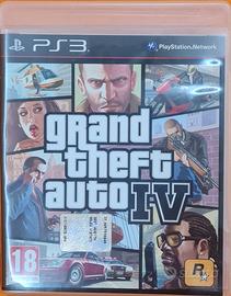 Gioco grand theft auto IV PS3