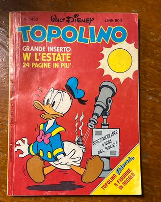 Fumetto di topolino del 1983