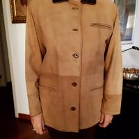 Giacca pelle Burberry foderata tg. 46