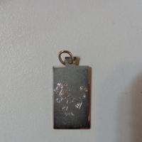 Ciondolo segno zodiacale Leo argento