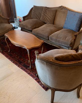 Salotto Luigi XV Anni 70 completo Milano C.Studi