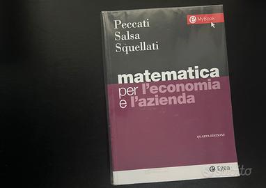 Matematica per l’economia e l’azienda