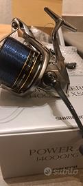 mulinelli surfcasting shimano power aereo xsc14000