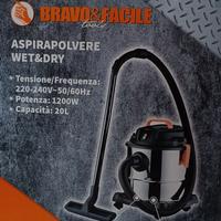 Aspirapolvere a bidone "wet & dry" della marca Bra