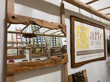 Specchi in legno di ulivo