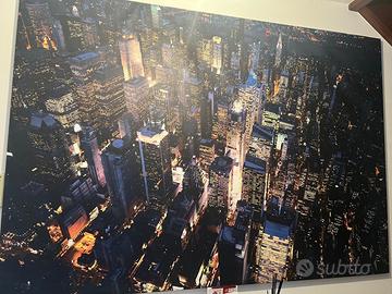 Quadro New York su tela